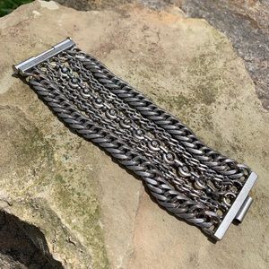 Juicy Couture silver sparkly bracelet